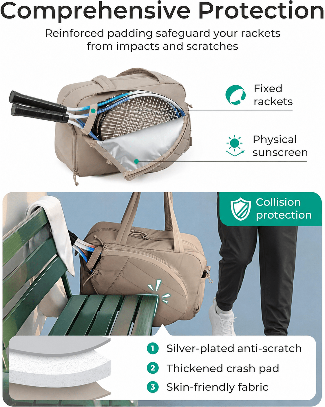 Sportevix™ Pickleball Bag One Bag. Every Match. Every Trip. - Sportevix