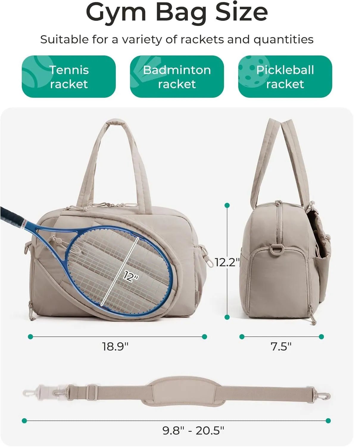 Sportevix™ Pickleball Bag One Bag. Every Match. Every Trip. - Sportevix